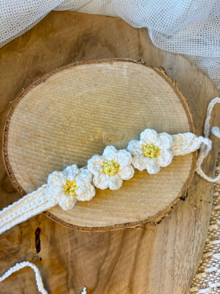 Opaska niemowlęca dla dziewczynki