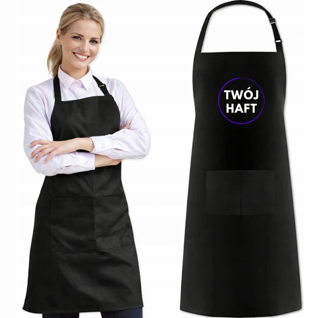 FARTUCH GASTRONOMICZNY Z HAFTEM