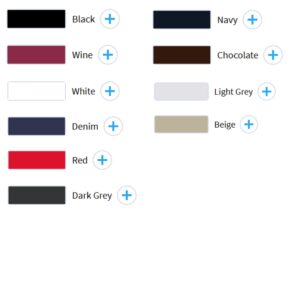 fartuch kariban kolorystyka sredniej dlugosci