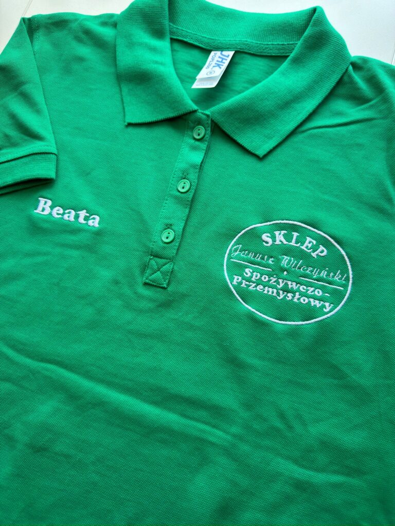 Koszulki polo z haftem logo